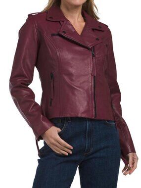 BOD & CHRISTENSEN Leather Biker Jacket